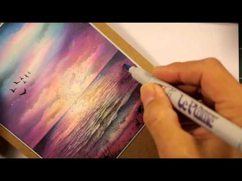Stampscapes 101: Video 131.  The Sky and the Sea