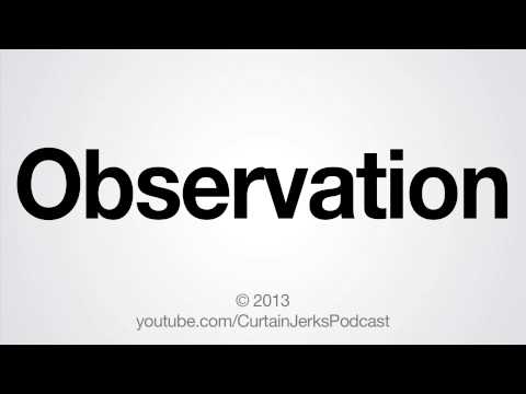 "Macho Man" Randy Savage pronounces Observation