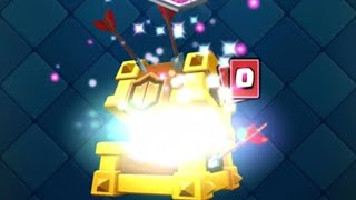 What happens if you open a 1st place LEGENDARY chest in ARENA 1? (2022 version) #clashroyale #arena1