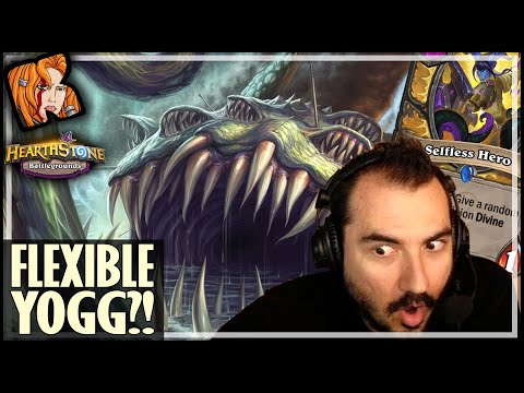 YOGG CAN SWAP BUILDS NOW?! - Hearthstone Battlegrounds