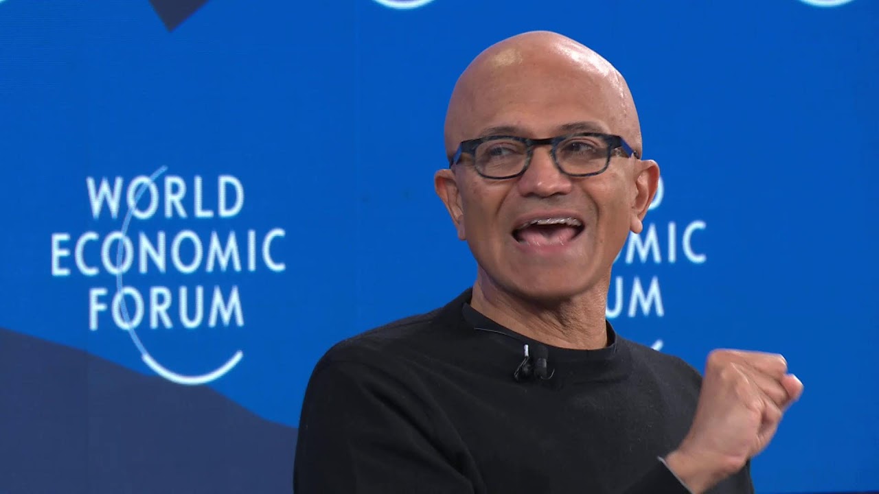 Satya Nadella at Davos: AI Diffusion Is Everything