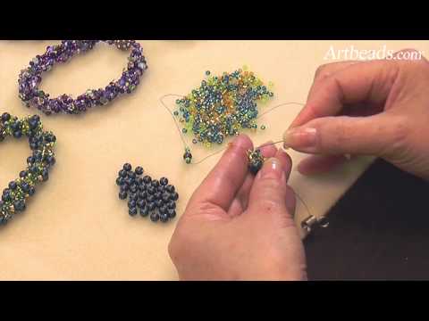 Artbeads Quick Tutorial - Spiral Rope Seed Bead Technique with Cynthia Kimura