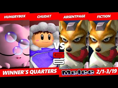Genesis 6 SSBM Teams - Hungrybox & ChuDat VS AbsentPage & Fiction - Smash Melee Teams WQF
