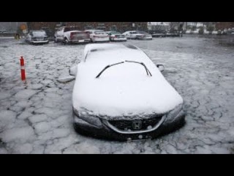 ‘Bomb cyclone’ storm leaves record snow, flooding in New England