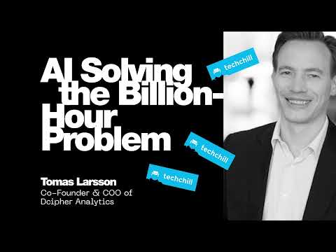 AI Solving the Billion-Hour Problem. Keynote by Tomas Larsson ...