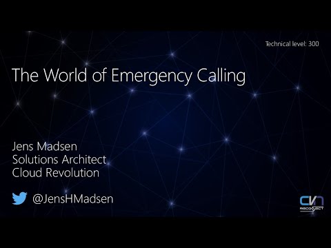 2021 - Jens Madsen - The World of Emergency Calling