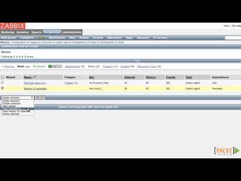 Zabbix Network Monitoring Essentials Tutorial Templates | packtpub com