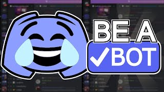 PRETEND TO BE A DISCORD BOT Discord Bot Tag Badge 