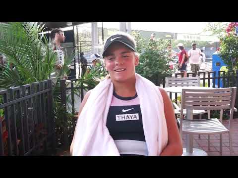 Sára Bejlek po výhře ve 2. kole kvalifikace | US Open