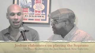 The Pace Report: "Compass" The Joshua Redman Interview