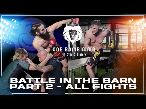 North Wales Fight Championship - Battle in the Barn PART 2 - ALL FIGHTS