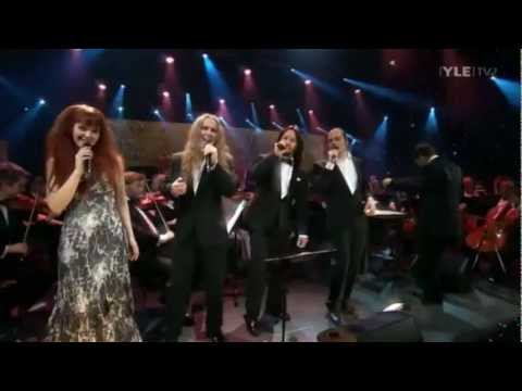 Johanna Kurkela, Jarkko Ahola, Tony Kakko and JP Leppäluoto - Joulun Rauhaa 13/13