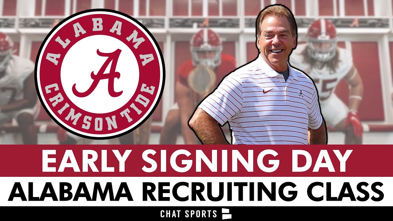 Alabama Football 2024 Recruiting Class: Commits, Signings, Flip Rumors | Early National Signing Day