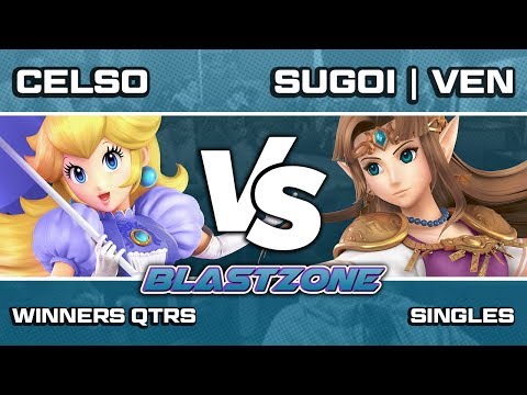 PSG Blastzone: Celso (Peach) vs Sugoi | Ven (Zelda) - Winners Qtrs