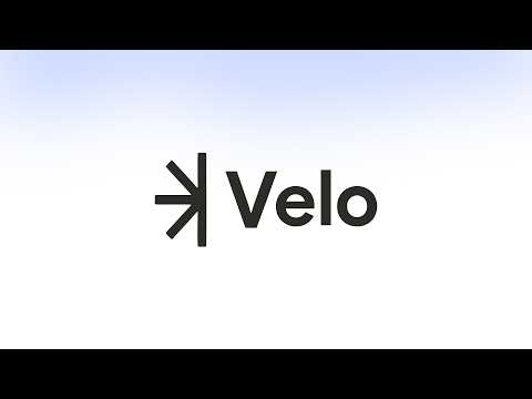 Velo 소개 영상