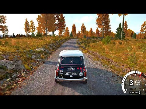 DiRT 4 - Career Mode Gameplay  - Historic Rally (Mini Cooper S)