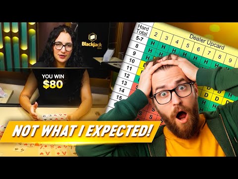 I Took Blackjack Basic Strategy to a Live Table!