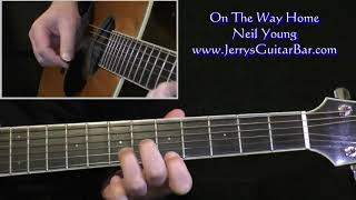 Neil Young On The Way Intro Guitar Lesson
