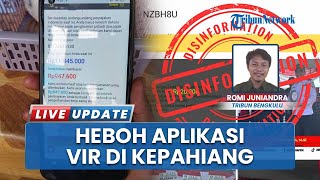 Heboh Aplikasi VIR di Kepahiang Awalnya Foto Sampah Dapat Uang, Kini Member Malah Rugi Puluhan Juta