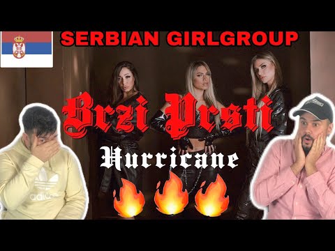 German Reaction to 🔥 HOT Balkan Serbian Girlgroup - Hurricane - Brzi Prsti