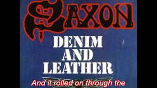 Saxon - And The Bands Played On (Lyrics)