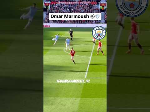 Omar Marmoush Super Strike vs ManUnited 🔥 So Close to a Wonder Goal | Must-See Moments