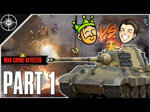 THE BATTLE BEGINS | GREYSHOT VS SKIPPYFX | PART 1 | Company of Heroes 2