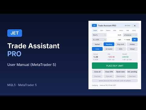 Video JET Trade Assistant PRO