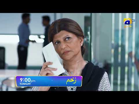 Zakham Episode 20 Promo | Sehar Khan | Aagha Ali | Tonight at 9:00 PM only on Har Pal Geo