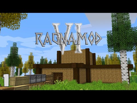 Humble Home & A Smeltery | Ragnamod VI | Episode 1