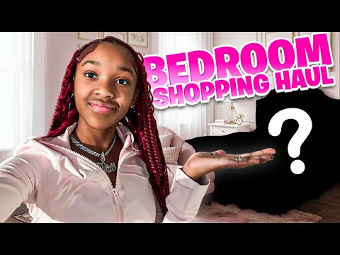 BEDROOM SHOPPING WITH ME - UNBOXING WHAT I BOUGHT