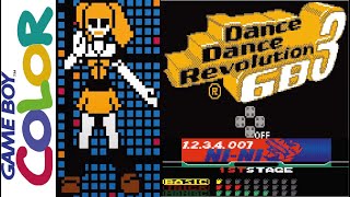 Dance Dance Revolution GB3 Game Boy Color - C&M Playthrough