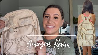 Backpack with Attached Bow
