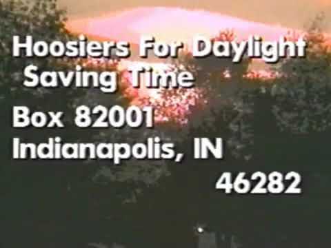Hoosiers For Daylight Savings Time Ad (1995)
