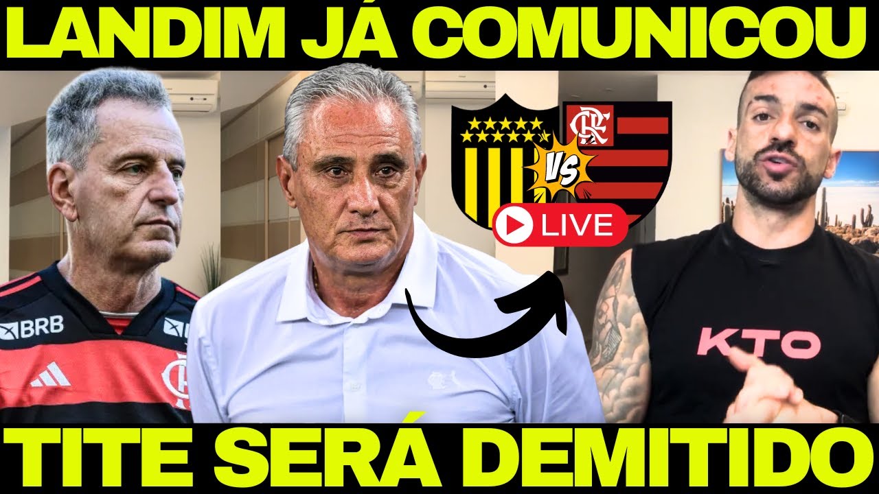 PLANTÃO URGENTE🚨💣! VAZOU A NOTÍCIA DA DEMISSÃO DE TITE - NINGUÉM ESPERAVA - NOTÍCIAS DO FLAMENGO!