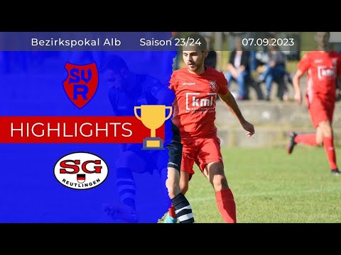 SVR gewinnt Pokalderby | SG Reutlingen 2 gg. SV Rommelsbach | ALLE TORE | Bezirkspokal Saison 23/24