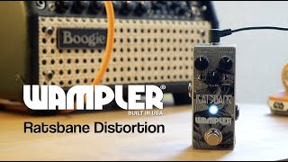 Video thumbnail for Wampler Pedals Ratsbane Distortion by Pedal of the Day