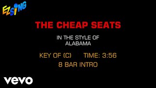 Alabama - Cheap Seats (Karaoke)