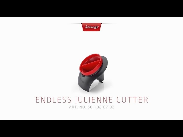 Vidéo teaser pour triangle® Endlos-Julienneschneider für Gemüsespaghetti