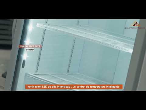 Metalfrio VN55 El Refrigerador Cervecero FULL GLASS
