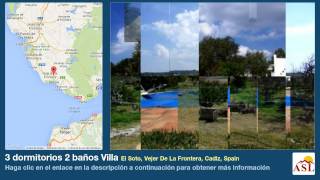 preview picture of video '3 dormitorios 2 baños Villa se Vende en El Soto, Vejer De La Frontera, Cadiz, Spain'
