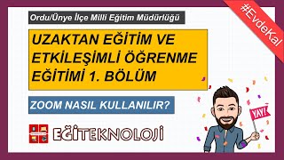 Online Ders Nasıl Yapılır? | Uzaktan Eğitim ve Etkileşimli Öğrenme Eği