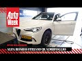 Alfa Romeo Stelvio Quadrifoglio - Op de Rollenbank