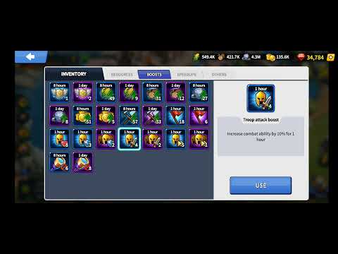 League Of Kingdoms - How To Boost Troops Attack, Defense, Speed, HP