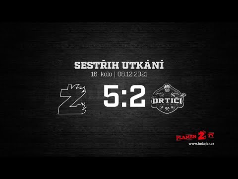 SESTŘIH | 2021/22 | 16. kolo | SKLH Žďár nad Sázavou - SHK Drtiči Hodonín 5:2 (08.12.2021)