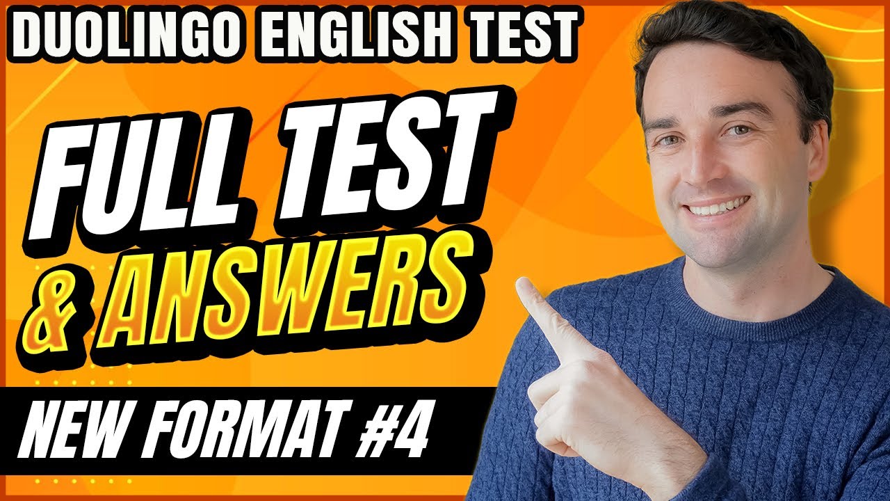 Duolingo English Test #4 FULL Practice Test! Test Yourself!