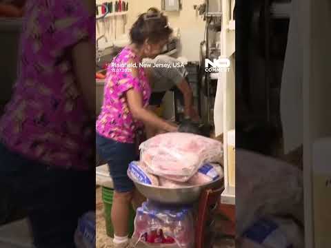 New Jersey begins recovery after deadly flash floods #shorts #nocomment #newjersey #flood