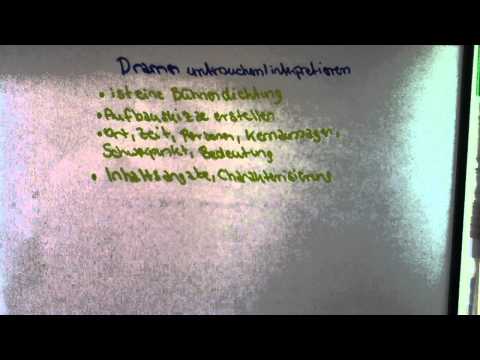 Dramen untersuchen und interpretieren - Drama analysieren