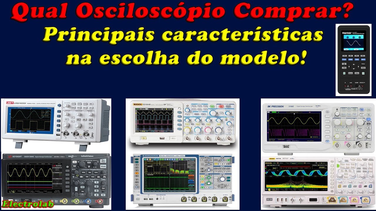 Qual o melhor osciloscópio para comprar?