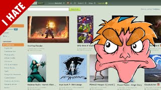 I HATE deviantART